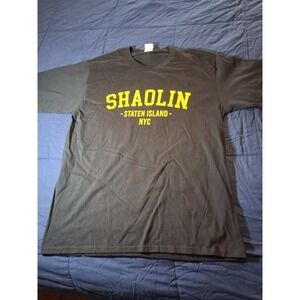 Shaolin Staten Island T Shirt Mens Large New York City Hip Hop Menswear